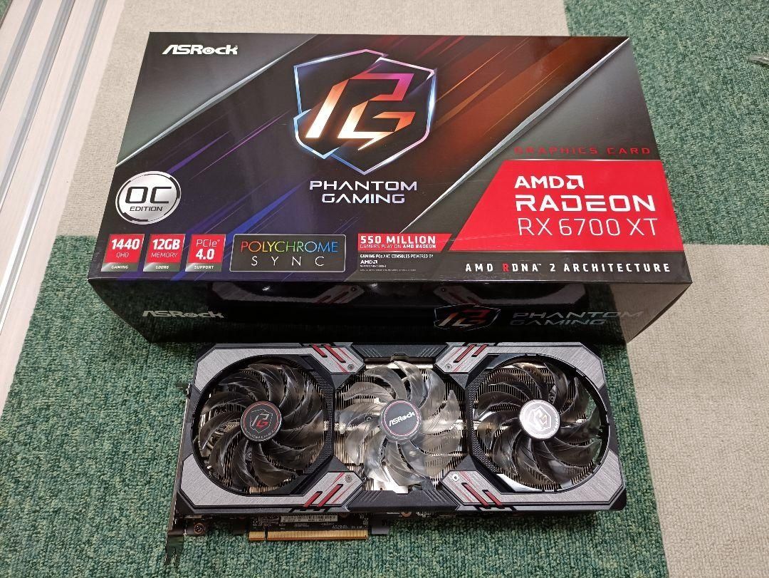 Продаж/Обмін! ASRock PCI-Ex Radeon RX 6700 XT Phantom Gaming D 12GB OC