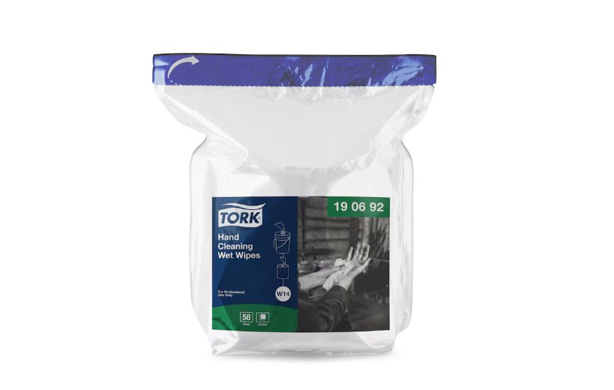 Tork czyściwo włókninowe nasączane do trudnych zabrudzeń rąk 190692