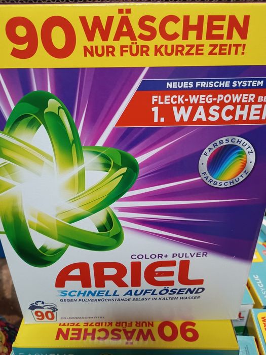 Niemiecki proszek do prania do kolorów