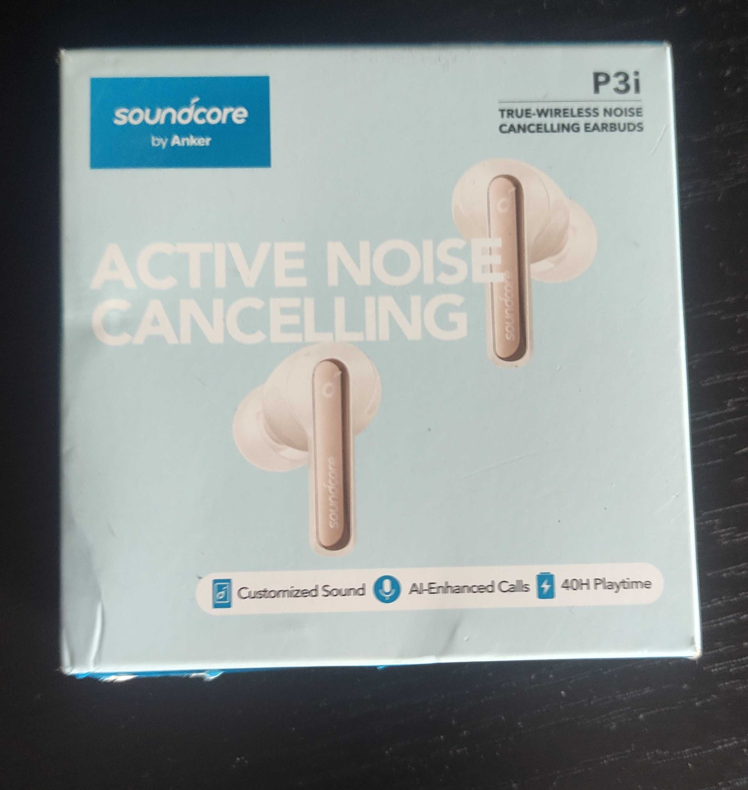 Nowe słuchawki  douszne bluetooth Anker P3i.