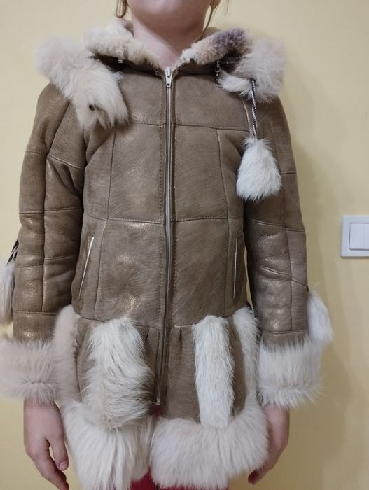 Дитяча дубльонка дублянка, курточка на 7 рочків