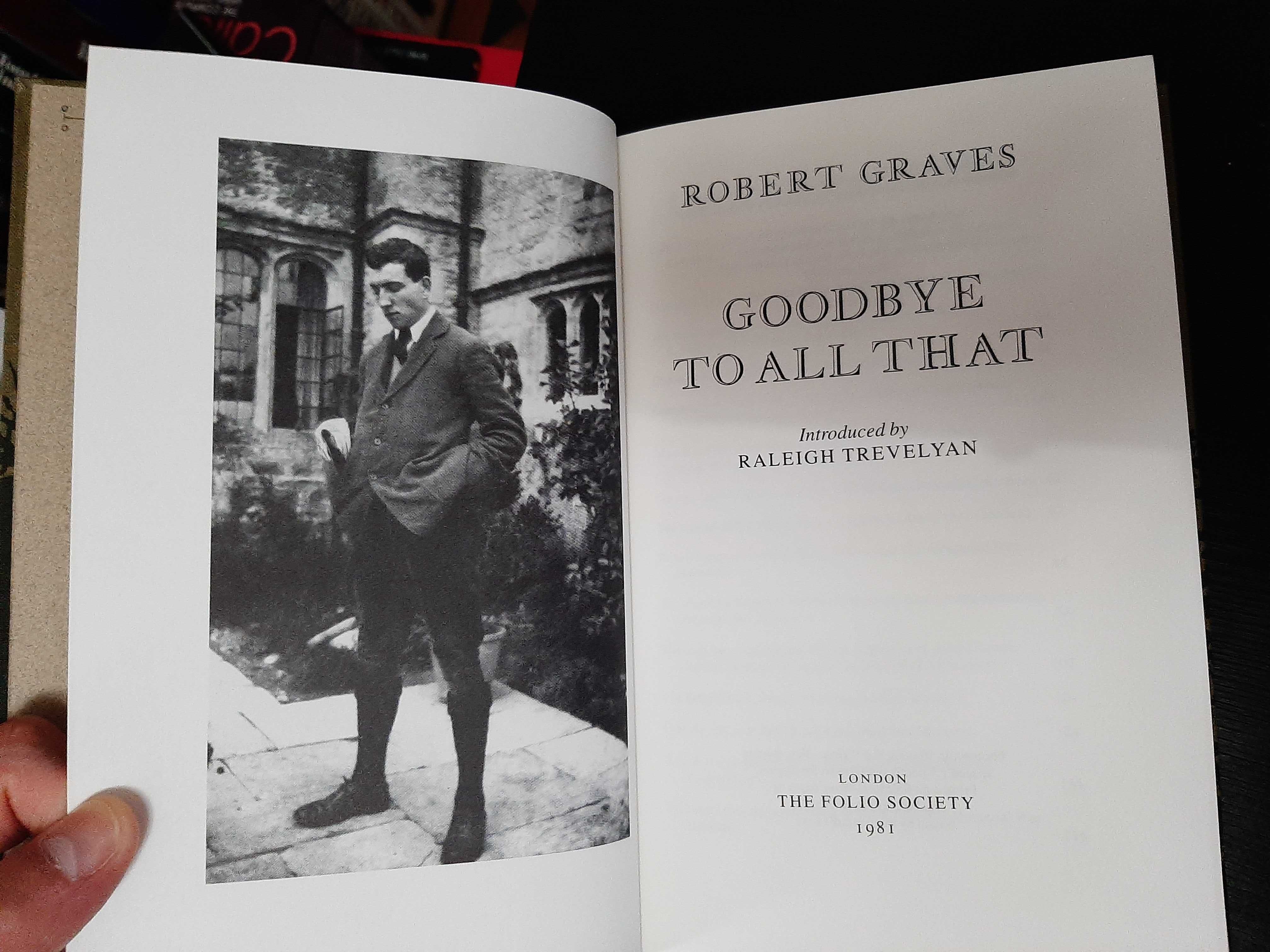 Robert Graves – Good-Bye to All That