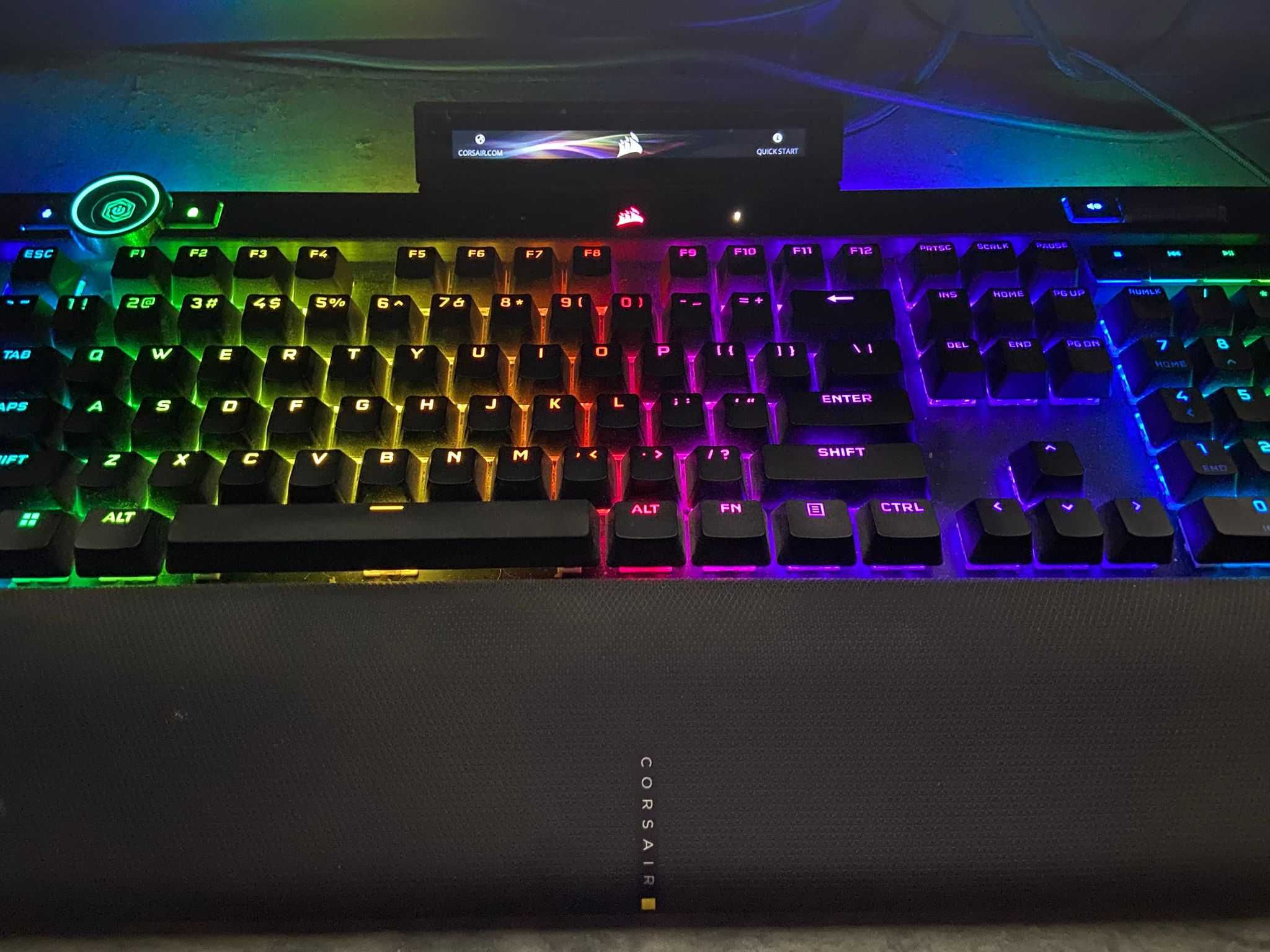 Klawiatura Corsair K100 RGB + iCUE Nexus