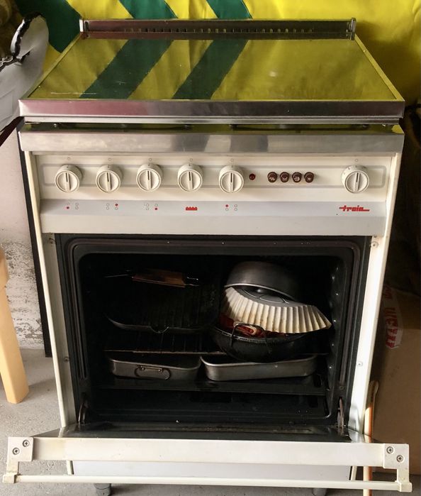 Fogao Troia a gaz canalizado