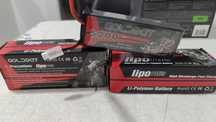Bateria R/C Lipo 5200mAh 7.4V 2S 70C Hardcase xt60 C/Garantia 3 anos
