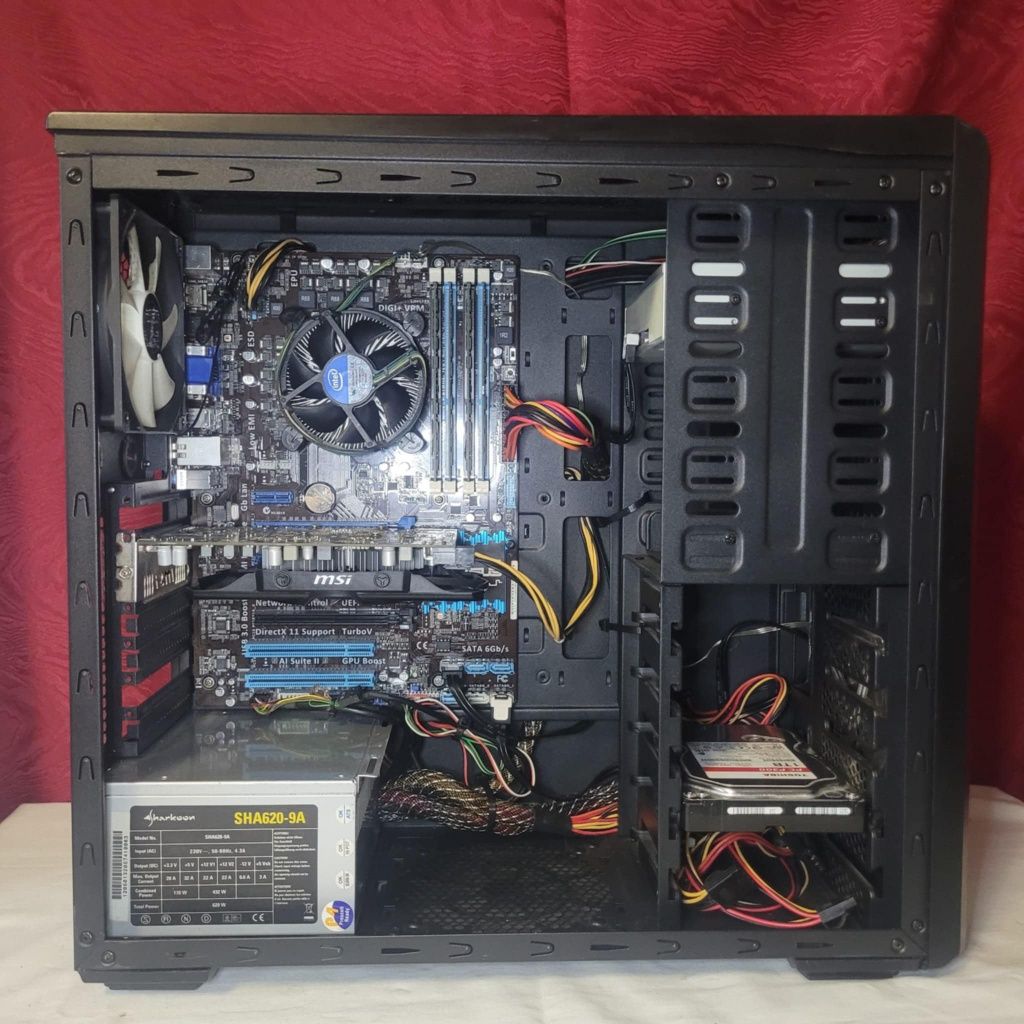 Komputer stacjonarny Asus P8Z77-V LX procesor I5 16GB ram crossFire