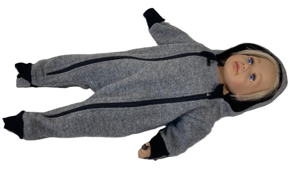 Ty.bles kombinezon wełniany 62/68 100% wełna parzona wool wełniany