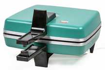 Gofrownica Dezal 301.4 1300W Zielony gofry