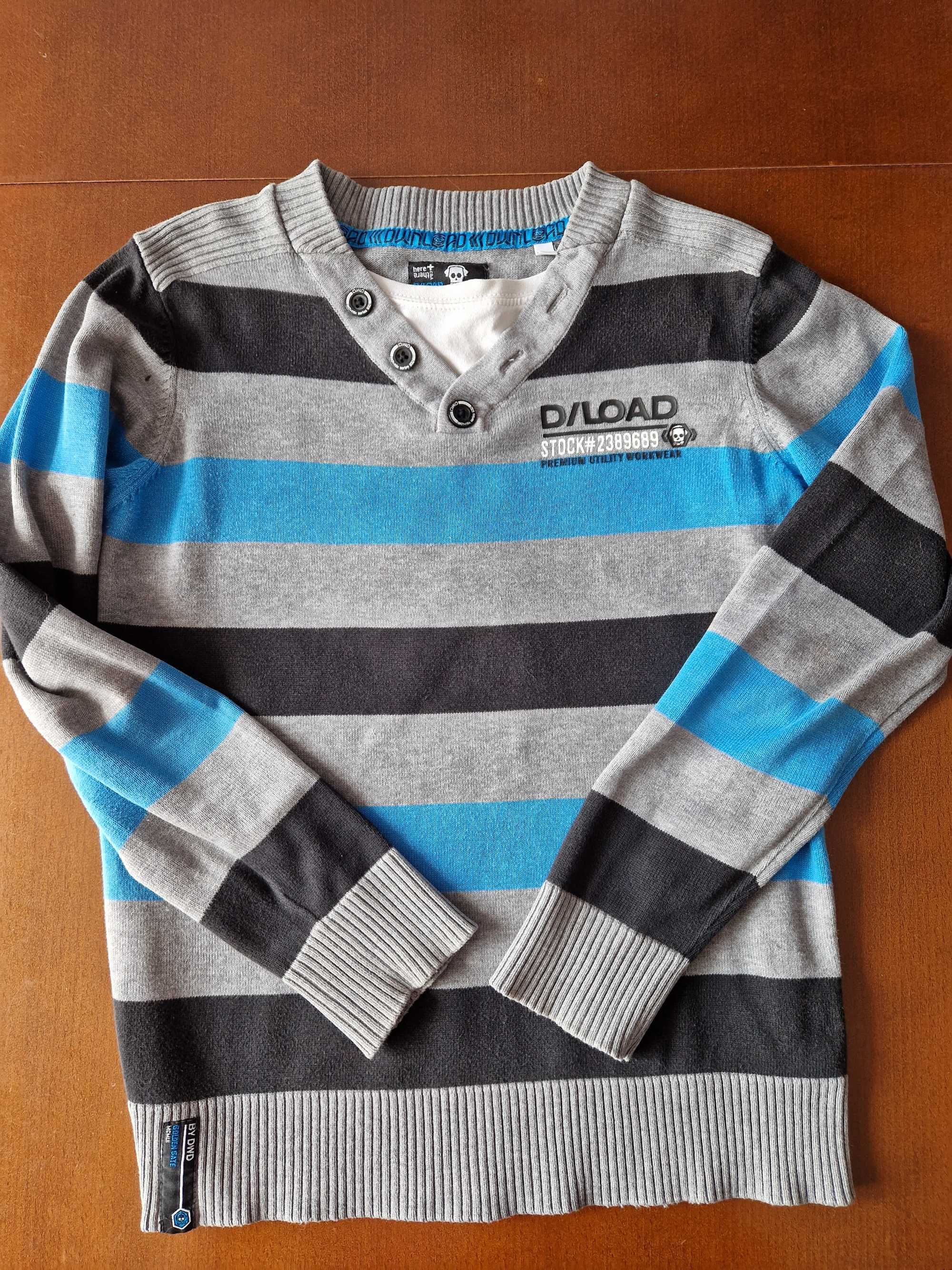 Sweter there here Denim dept  na 134 140 wzrostu Dload