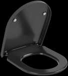 Villeroy&Boch Deska sedesowa Subway 3.0 WOLNOOPADAJĄCA CZARNA 8M42S1R7