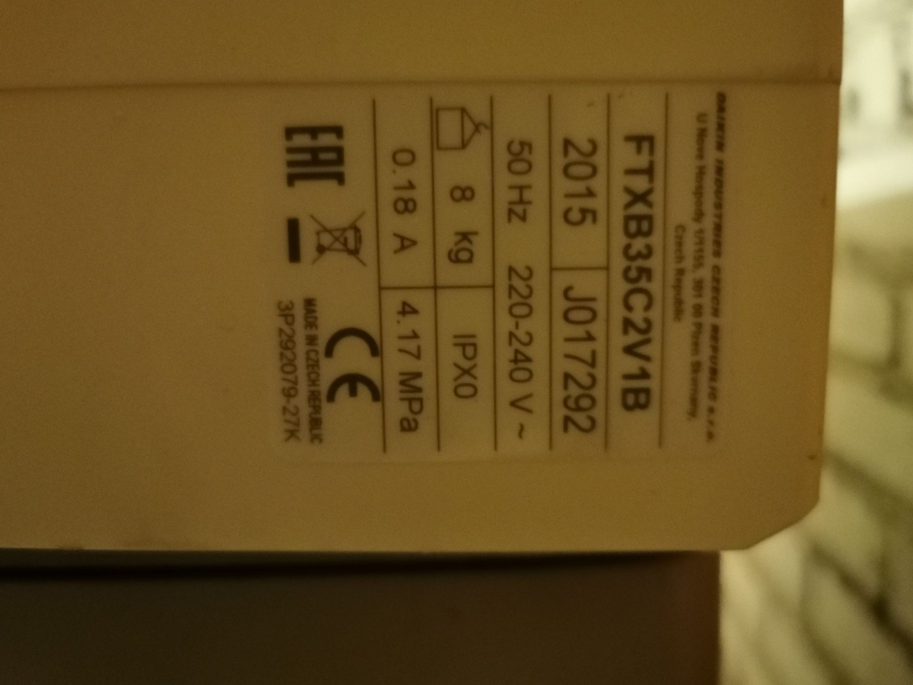 Klimatyzacja split daikin FTXB35