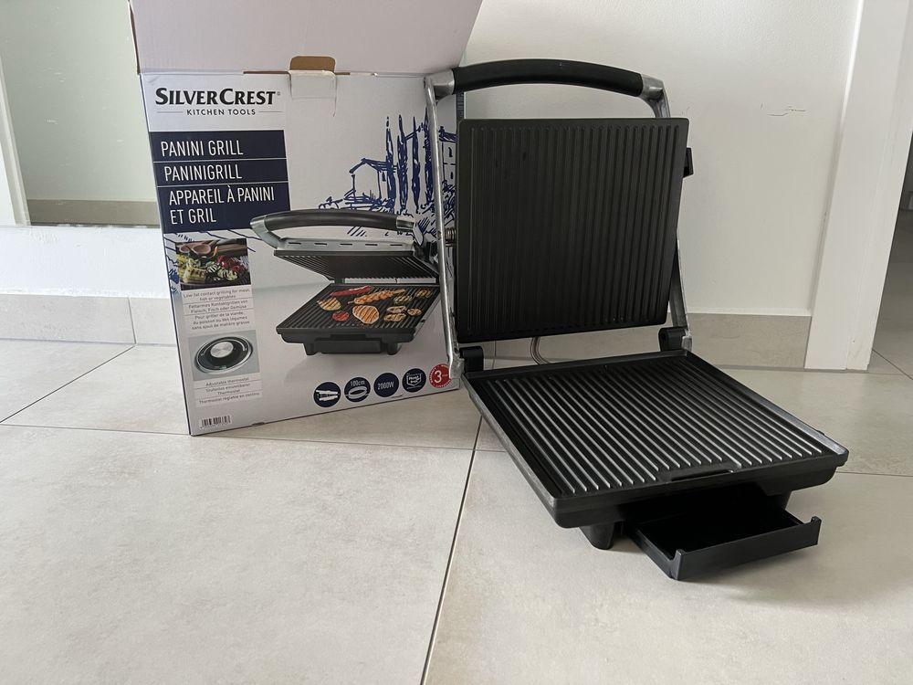 Grill elektryczny silvercrest używany SPM 2000 E2 (termometr do mięsa)