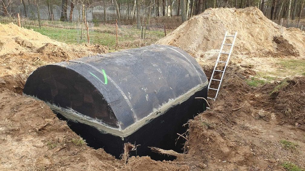 Szambo betonowe z montażem 10m3 zbiornik betonowy zbiornik na wode