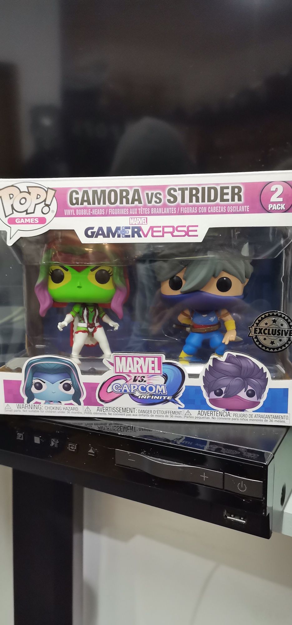 Funko pop pack 2 gamora vs strider exclusive