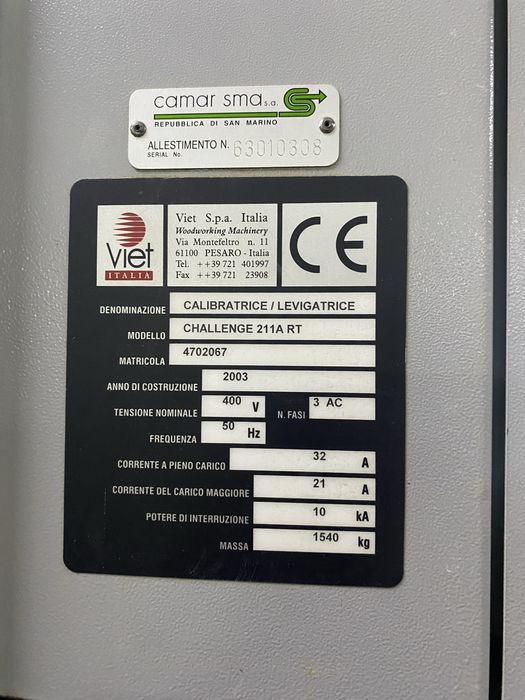 Lixadora marca Viet modelo chellange A211 a RT
