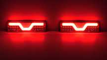 Светодиодные led стопы фонари задние камаз прицеп газель