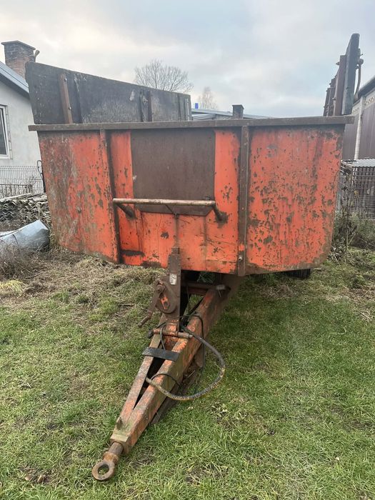 Przyczepa skorupowa( wywrotka jednoosiowa)6 ton