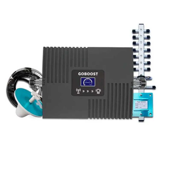 GSM 2G/4G усилитель сигнала репитер GOBOOST GB17,DCS 1800МГц/4G2600МГц