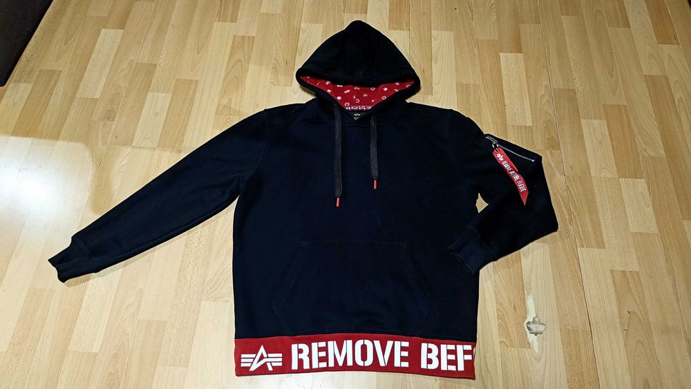 Męska bluza ALPHA INDUSTRIES r.L stan bardzo dobry