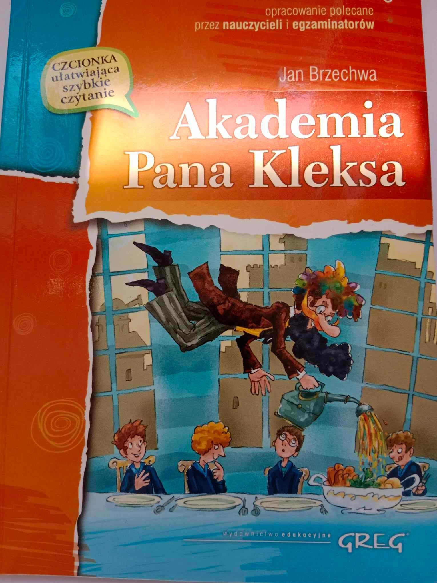Akademia Pana Kleksa Jan Brzechwa lektura z opracowaniem
