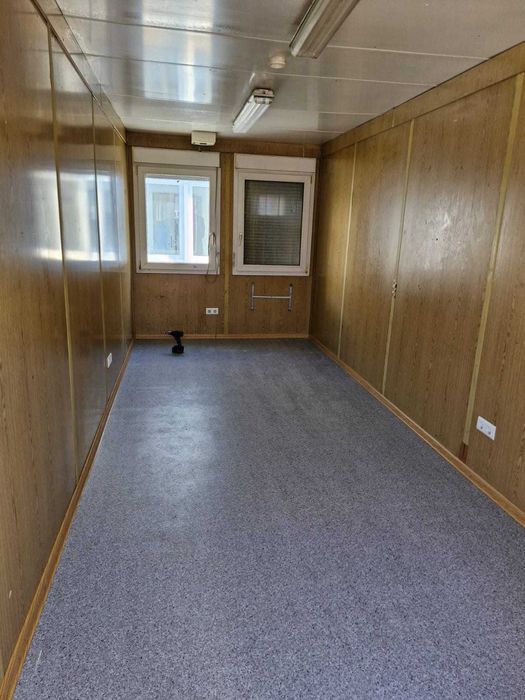 Kontener socjalny biurowy magazynowy mieszkalny 6x2,5 m biały