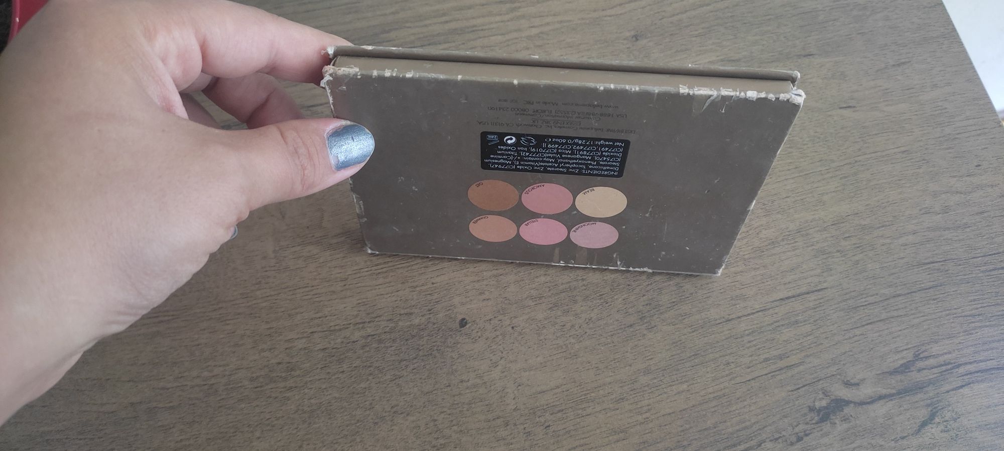 Bellapierre cosmetics glowing palette paletka do makijażu