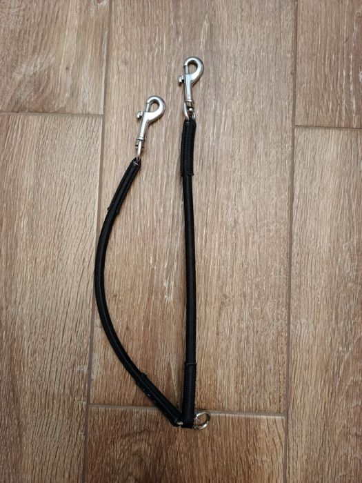 Dwójnik łącznik do smyczy dla dwóch psów