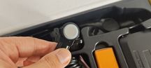 kit sensores de estacionamento cinza prata 16mm faceado como originais