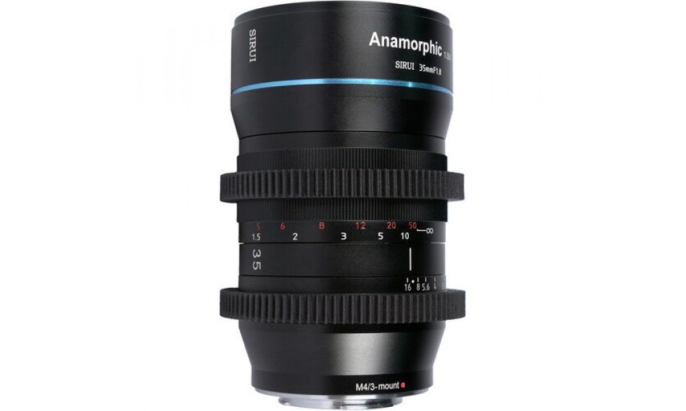 Анаморфный объектив SIRUI Anamorphic Lens 35mm f/1.8 1.33x (MFT)