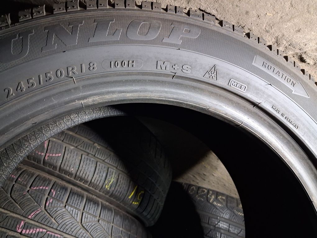 Demo 245/50 18 Dunlop 3D Rsc резина зимова