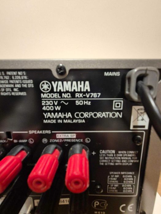 Amplituner YAMAHA RX-V767 _ Kino domowe 7.2 _ 7x145W