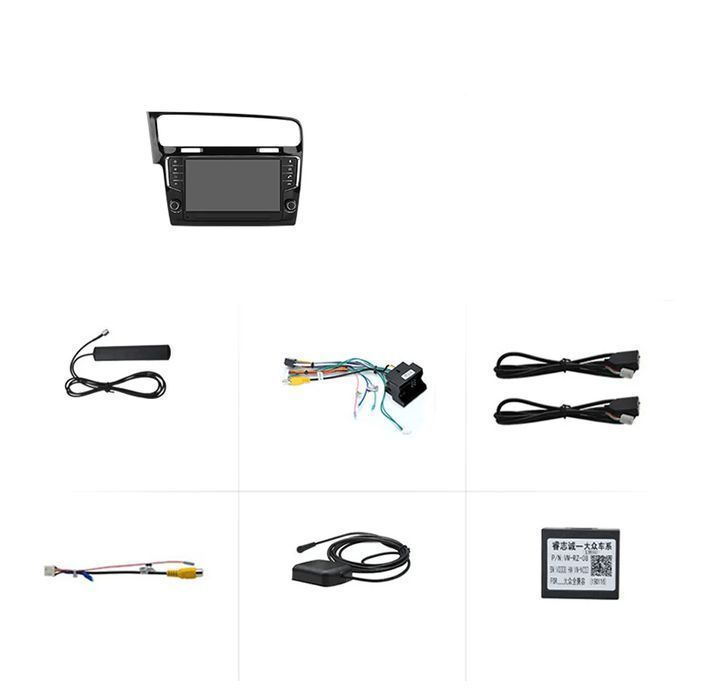 Radio Android 9" do VW Golf 7 (2013 - 2017) - 6GB 128GB