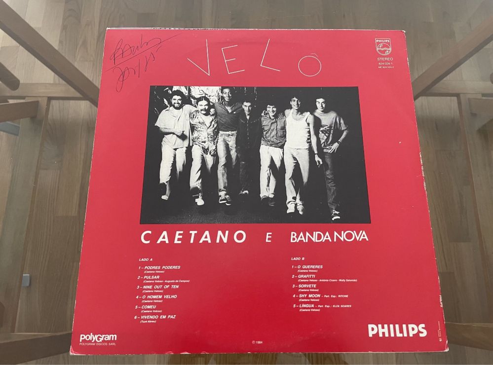 Gilberto Gil Personalidade - Caetano Veloso Velô LP Vinil MPB