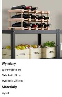 IKEA MAGNETISK stojak na  12 butelek