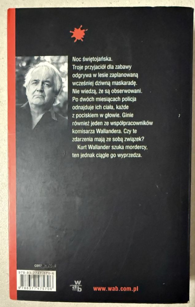 Książka „O krok” - Henning Mankell