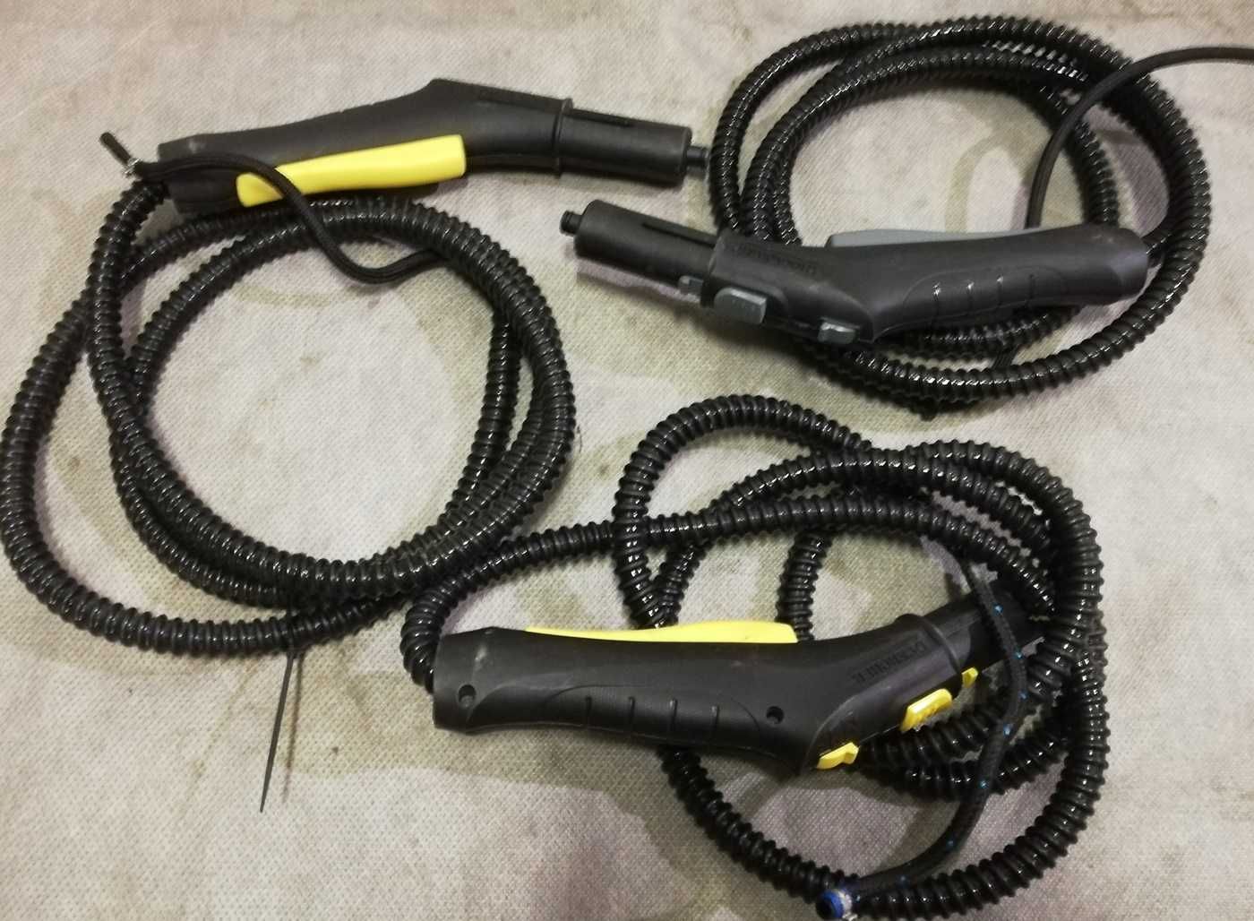 Pistolety z wężami parownica karcher SC2, SC3, SC4