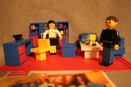 Lego 264 Homemakers Living Room Set unikat 1974 rok