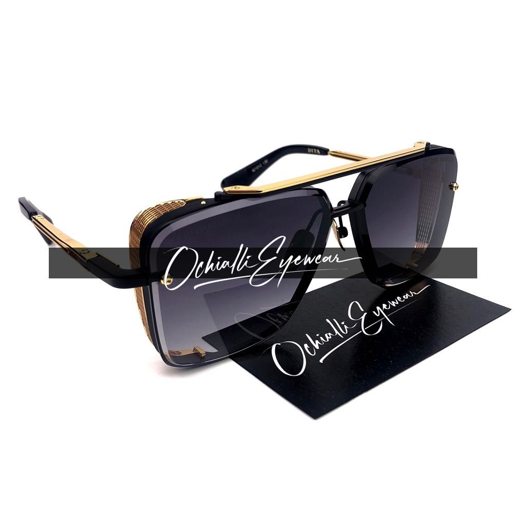 Okulary przeciwsłoneczne Dita MACH SIX Limited Edition czarne, pudełko