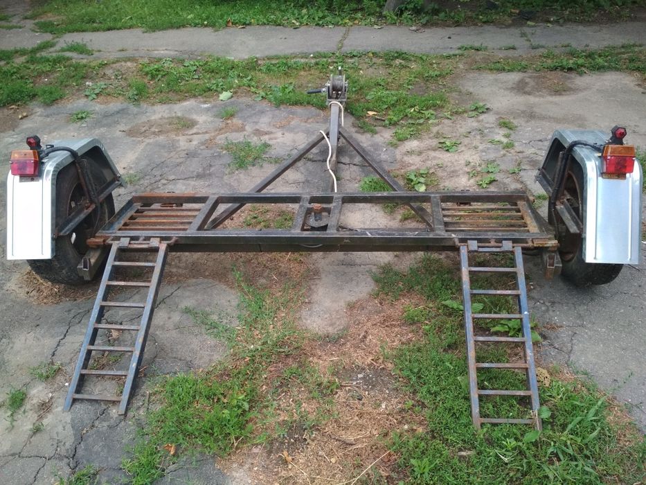 Лафет прицеп часткової погрузки авто