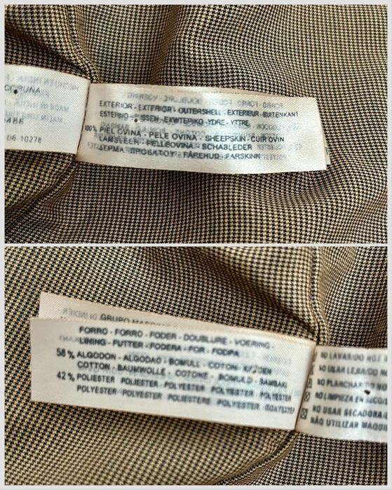 Casaco MASSIMO DUTTI #pele ovina #mulher #tamanho S #bom estado