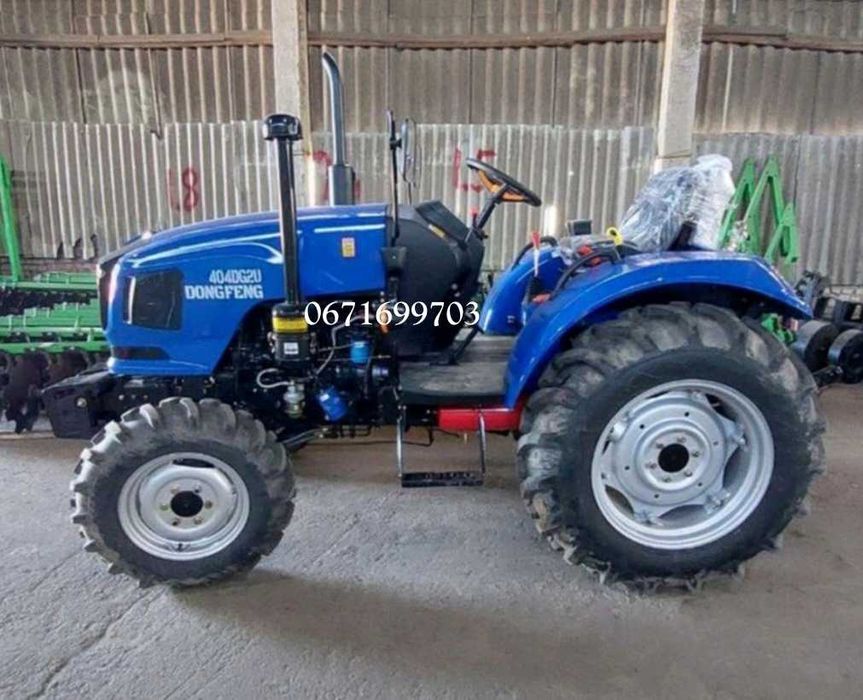 Мінітрактор Dongfeng 404 DG2U з примусовим опусканням Доставка -0 грн!