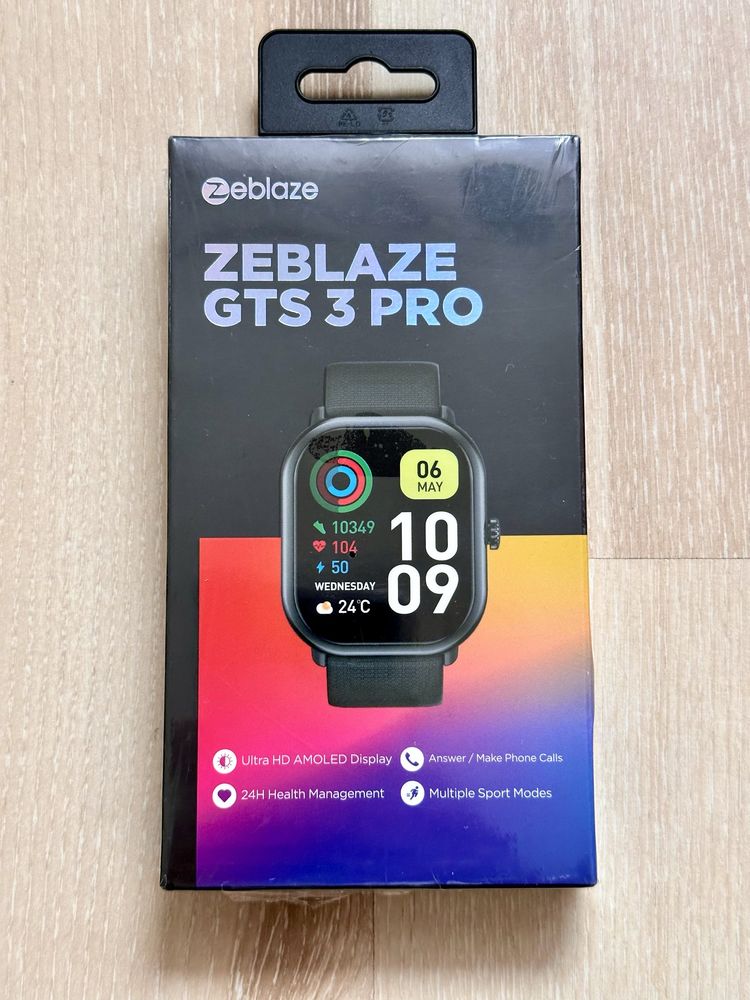 Smartwatch Zeblaze GTS 3 PRO opaska oled pulsometr krokomierz nowa