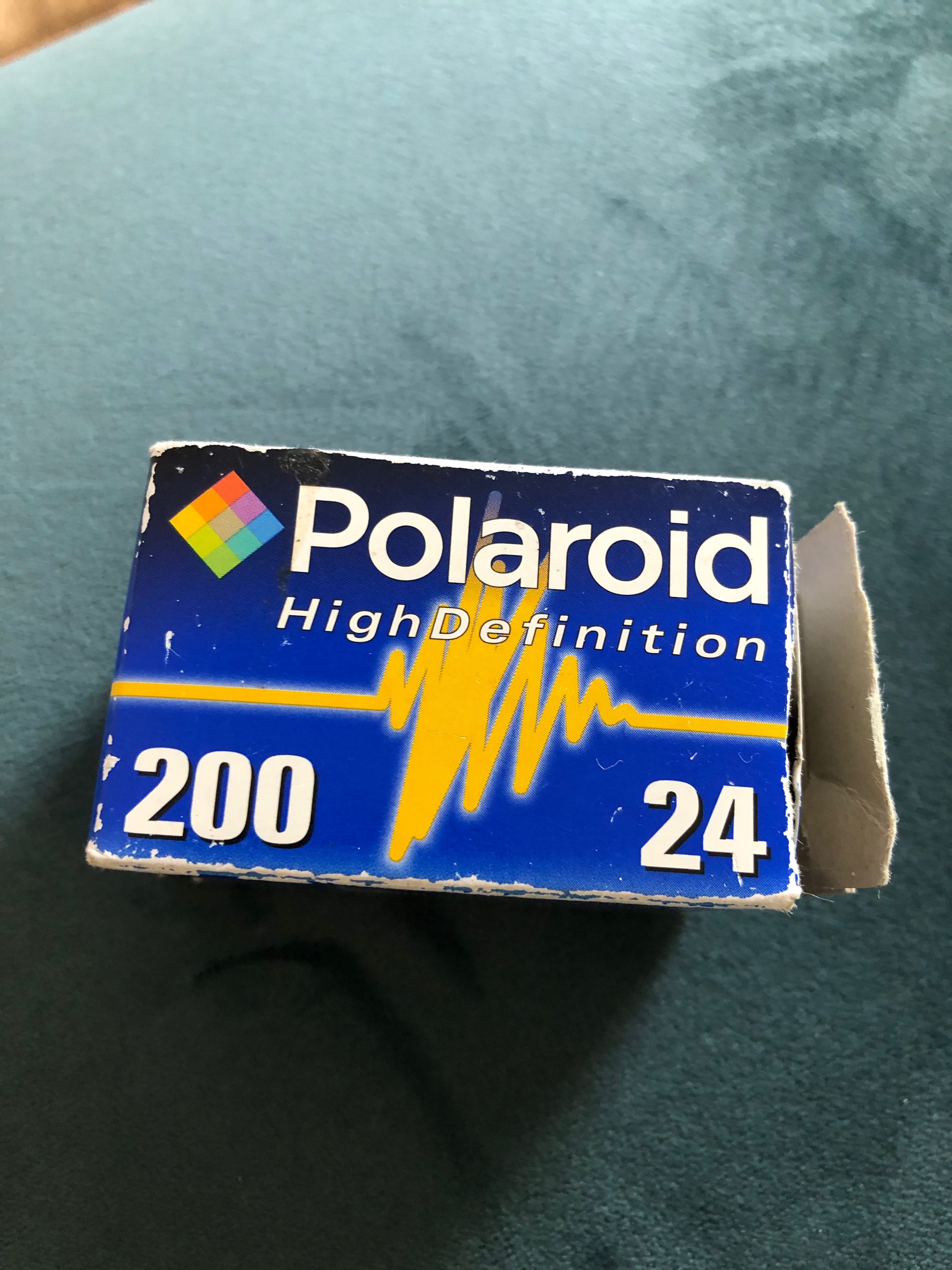 Polaroid high definition 35mm color print film klisza wklad