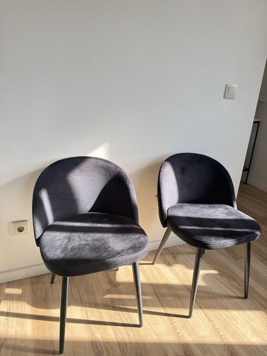 2 cadeiras Homa em Preto
