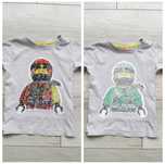Lego ninjago t-shirt koszulka bluzka odwracalne cekiny rozm 104
