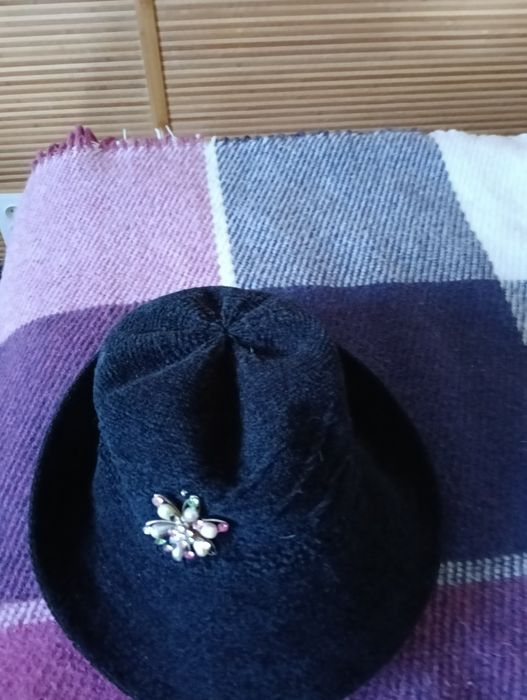 стильна шляпка, фетр, шапка