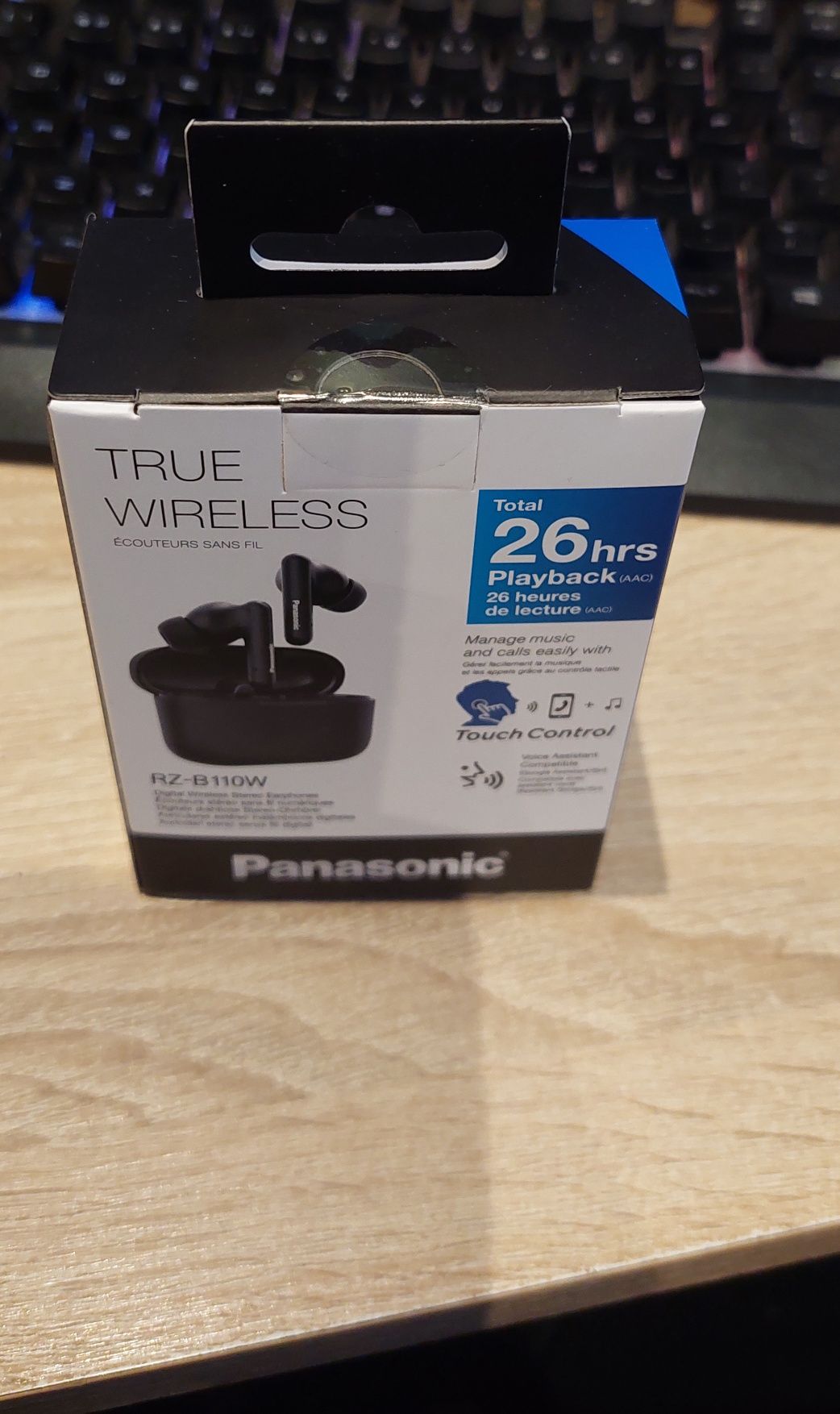 Nowe słuchawki bezprzewodowe panasonic