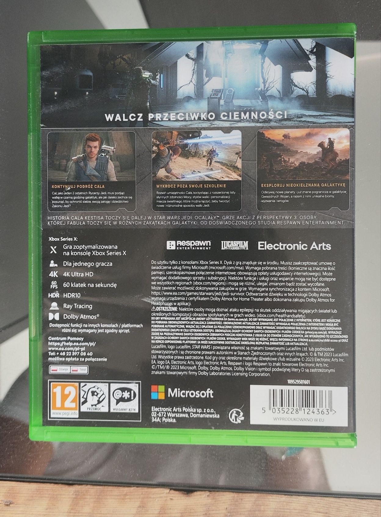 Star Wars Jedi Ocalały xbox series s/x