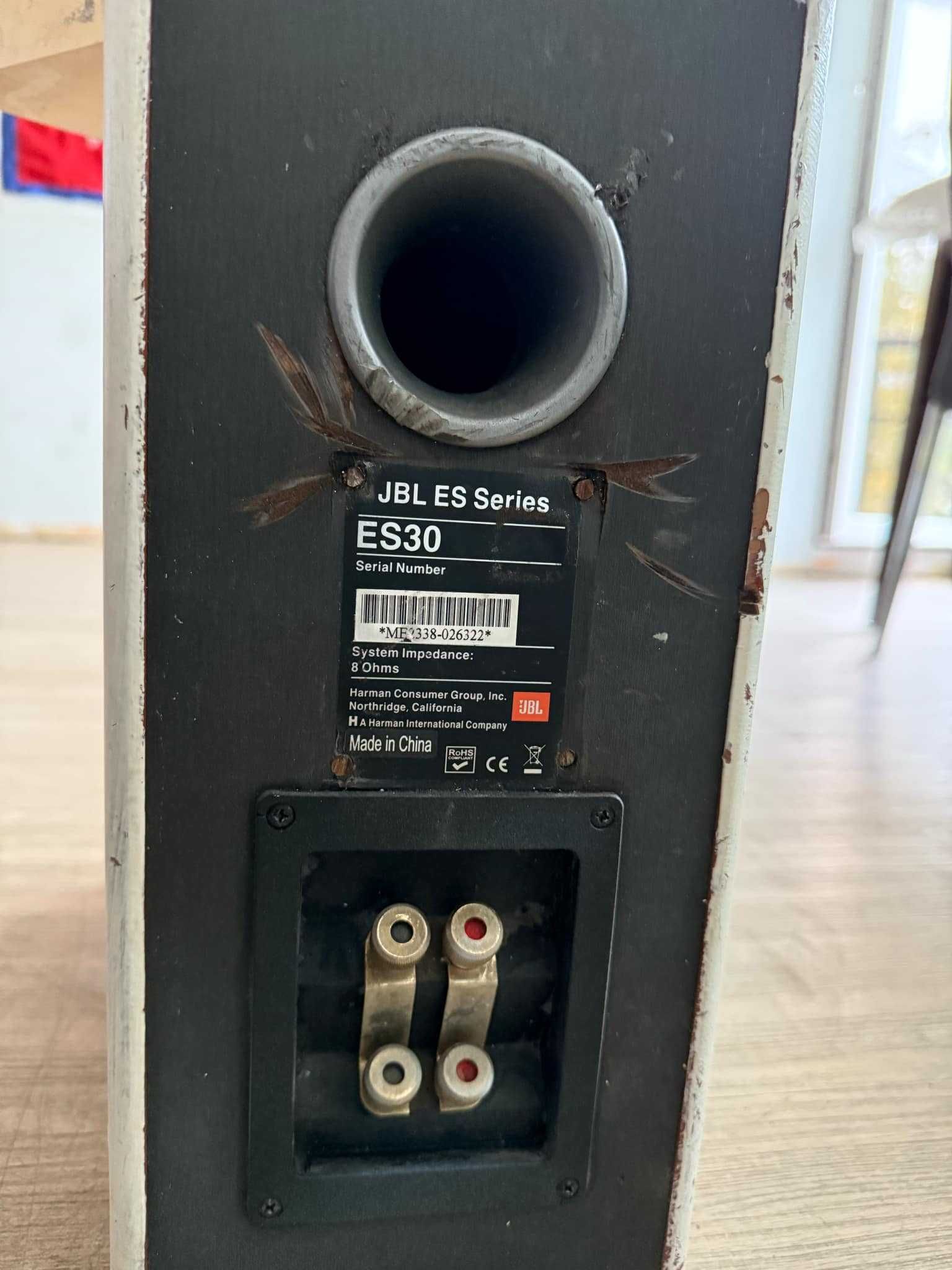 głośniki jbl ES30 i mniejsze control 25