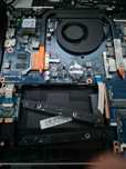 motherboard HP 15-AU101np, processador i5-7200U testada sem anomalia